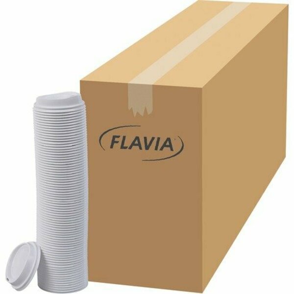 Lavazza Lid, f/10 oz Hot Paper Cups, White, 1000PK LAV25200019
